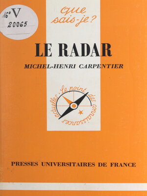 cover image of Le radar